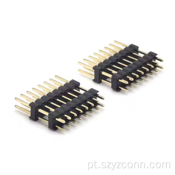 Conector de cabeçalho de pino de 2,54 mm reto 28P